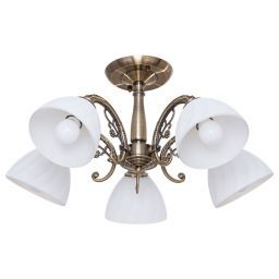 Люстра ЭкономСвет 443/5AB WT (EKONOMSVET 443/5AB WT)