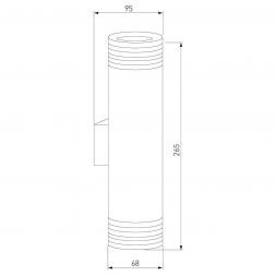 Настенный светильник Elektrostandard Selin LED белый (MRL LED 1004)