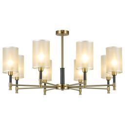 Люстра Gerhort G11048/8COP+BK WT (GERHORT G11048/8COP+BK WT)