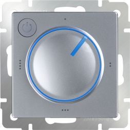 Терморегулятор электромеханический для теплого пола Werkel W1151106 серебро (WL06-40-01)