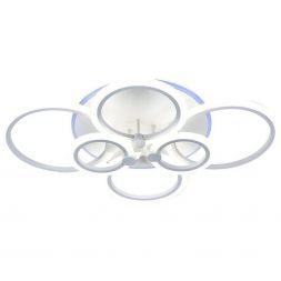 Потолочный светодиодный светильник 8076/6 WHT 132W+8W RGB Profit Light