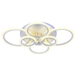 Потолочный светодиодный светильник 8076/6 WHT 132W+8W RGB Profit Light