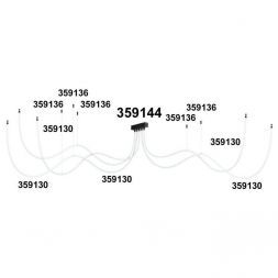База для гибкого неона Novotech Konst Ramo для накладного монтажа 359144