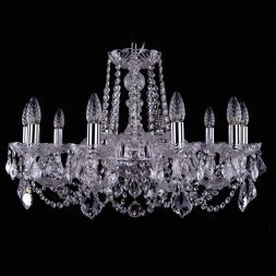 Люстра Bohemia Ivele Crystal 1402/10/240/Ni/Leafs