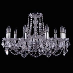 Люстра Bohemia Ivele Crystal 1402/10/240/Ni/Leafs (BOHEMIA 1402/10/240/Ni/Leafs)