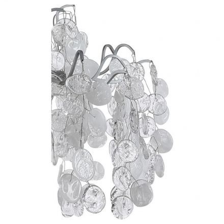 Потолочная люстра Crystal Lux Tenerife PL8 Silver