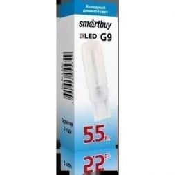 Капсульная светодиодная лампа 5,5W 6400K G9 Smartbuy SBL-G9 5_5-64K