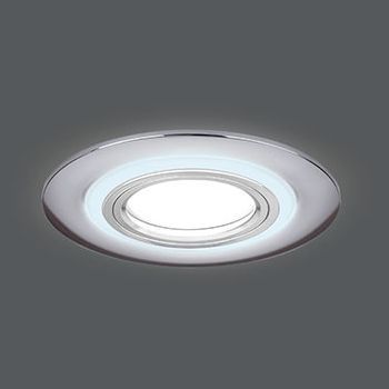 Светильник Gauss Backlight BL141 круглый хром Gu5.3 3W LED 3000K