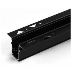 Шинопровод встраиваемый черный 1м Slim Magnetic Elektrostandard 85086/00