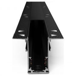Шинопровод встраиваемый черный 1м Slim Magnetic Elektrostandard 85086/00