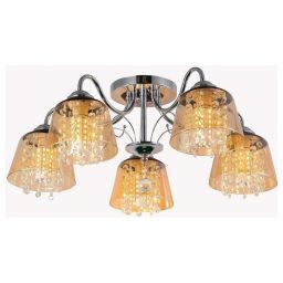 Люстра Linvel LV 9312/5 Эсла Хром (LINVEL LV 9312/5 Эсла Хром Е27 40W 590x590x280мм) Люстра Linvel LV 9312/5 Эсла Хром (LINVEL LV 9312/5 Эсла Хром Е27 40W 590x590x280мм)