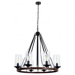 Подвесная люстра Arte Lamp A7014SP-8BK Dalim
