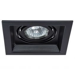 Встраиваемый светильник Arte Lamp A6661PL-1BK Canis