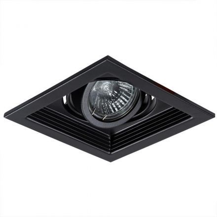Встраиваемый светильник Arte Lamp A6661PL-1BK Canis