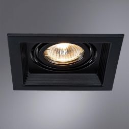 Встраиваемый светильник Arte Lamp A6661PL-1BK Canis