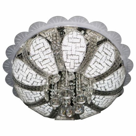 Потолочный светильник 70146/5CR WT RC RGBLED ЭкономСвет