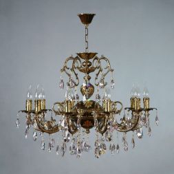 Подвесная люстра Ambiente 8888/10 PB Tear drop