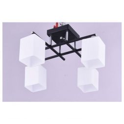 Люстра Linvel LV 9184/4 Черный/хром