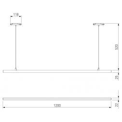 Slim Magnetic Трековый светильник 40W 4000K Milo (чёрный) Elektrostandard