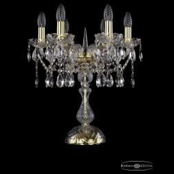 Настольная лампа Bohemia Ivele Crystal 1413L/6/141-47/G