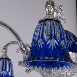 Торшер 72009TP/6/175 NW P2 D Clear-Blue/H-1I FA1S Bohemia Ivele Crystal