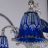 Торшер 72009TP/6/175 NW P2 D Clear-Blue/H-1I FA1S Bohemia Ivele Crystal