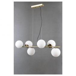Светильник потолочный Linvel LV 9363/6 Омолон Бронза Е27 max.5W Led 920х310х1020мм