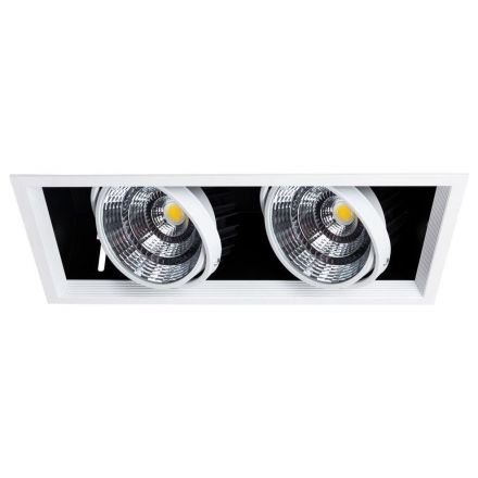 Встраиваемый светодиодный светильник Arte Lamp Merga A8450PL-2WH