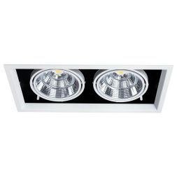 Встраиваемый светодиодный светильник Arte Lamp Merga A8450PL-2WH