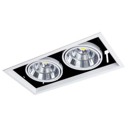 Встраиваемый светодиодный светильник Arte Lamp Merga A8450PL-2WH