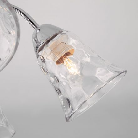 Потолочная люстра Eurosvet 30157/5 хром