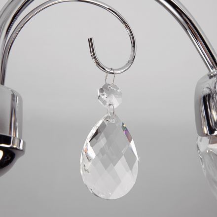 Потолочная люстра Eurosvet 30157/5 хром