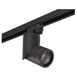 Трековый однофазный светильник A1T051017 черный Illumo F Lightstar