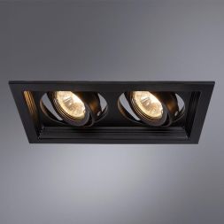 Встраиваемый светильник Arte Lamp A6661PL-2BK Canis