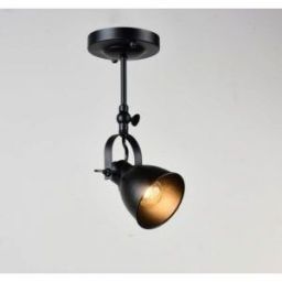 Спот Linvel LV 9115/1 Детройт Черный E14 (LINVEL LV 9115/1 Детройт Черный E14 60W)
