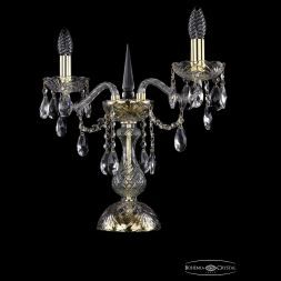 Настольная лампа Bohemia Ivele Crystal 1415L/2/141-39/G