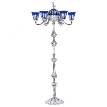 Торшер 72009TP/6/175 NW P2 U Clear-Blue/H-1H FL3S Bohemia Ivele Crystal