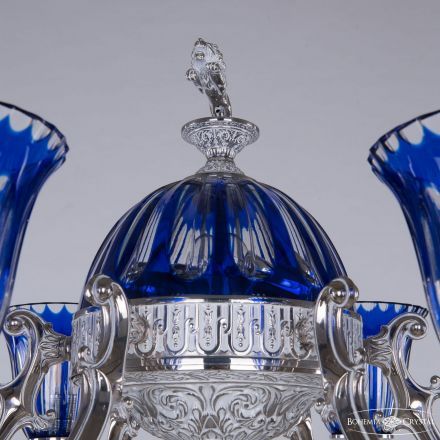 Торшер 72009TP/6/175 NW P2 U Clear-Blue/H-1H FL3S Bohemia Ivele Crystal