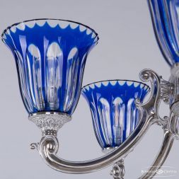 Торшер 72009TP/6/175 NW P2 U Clear-Blue/H-1H FL3S Bohemia Ivele Crystal