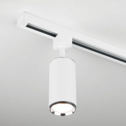 Трековый светильник Elektrostandard Svit GU10 Белый/хром (MRL 1013) однофазный