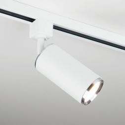 Трековый светильник Elektrostandard Svit GU10 Белый/хром (MRL 1013) однофазный
