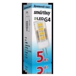Капсульная светодиодная лампа 5W 4000K G4 Smartbuy SBL-G4220 5-40K