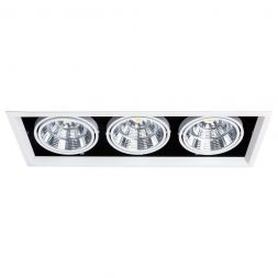 Встраиваемый светодиодный светильник Arte Lamp Merga A8450PL-3WH