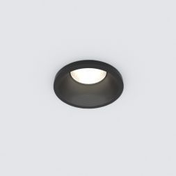 Встраиваемый точечный светодиодный светильник Elektrostandard 15269/LED 3W 4200K черный