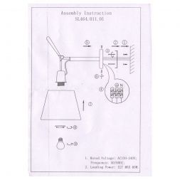 Бра ST Luce SL464.011.01 REDUZION