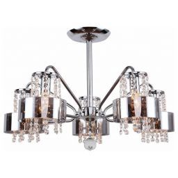 Люстра Linvel LV 9245/5 Арканзас Хром (LINVEL LV 9245/5 Арканзас Хром Е14 40W) Люстра Linvel LV 9245/5 Арканзас Хром (LINVEL LV 9245/5 Арканзас Хром Е14 40W)