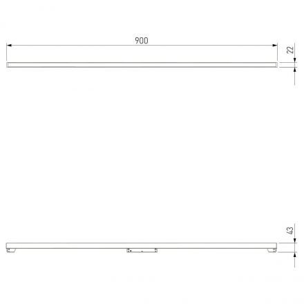 Elektrostandard 85080/01 Slim Magnetic Умный трековый светильник 30W 2700-6500K Dim L03 (чёрный)