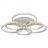 Светодиодная люстра Profit Light 8047/3+3 WHT