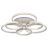 Светодиодная люстра Profit Light 8047/3+3 WHT