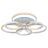 Светодиодная люстра Profit Light 8047/3+3 WHT